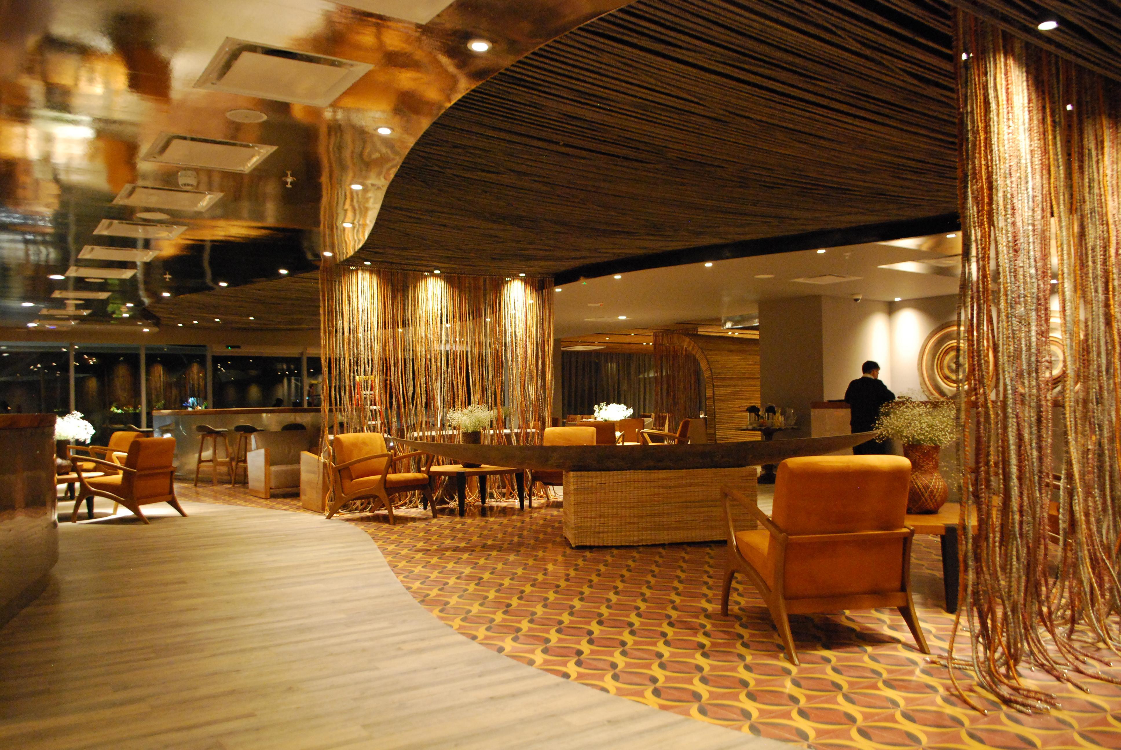 Movich Buro 51 Hotel Barranquilla  Exterior foto The interior of the lounge