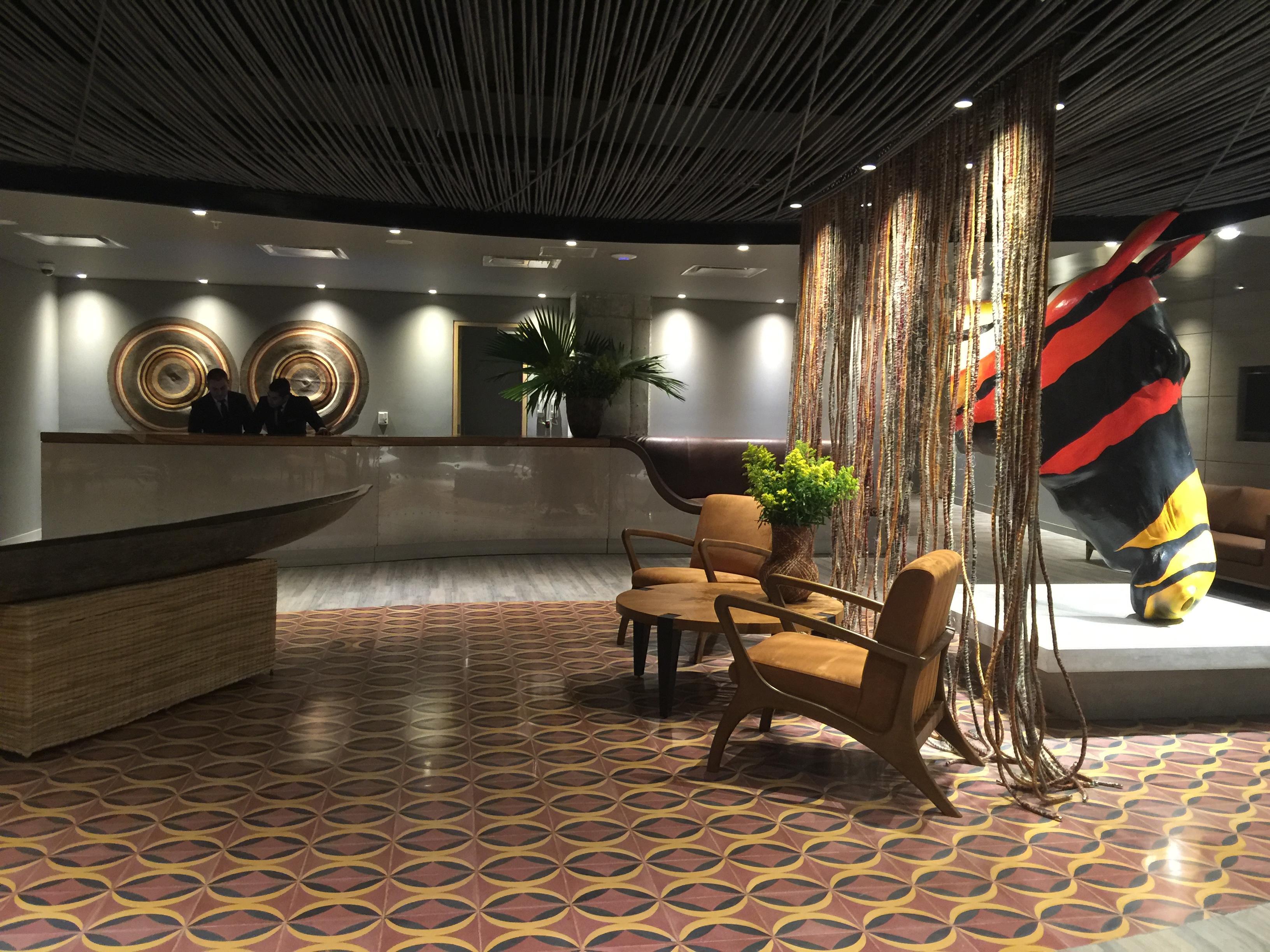 Movich Buro 51 Hotel Barranquilla  Exterior foto The lobby of the hotel